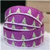 Order  Go Grosgrain - Snow Trees/Violet